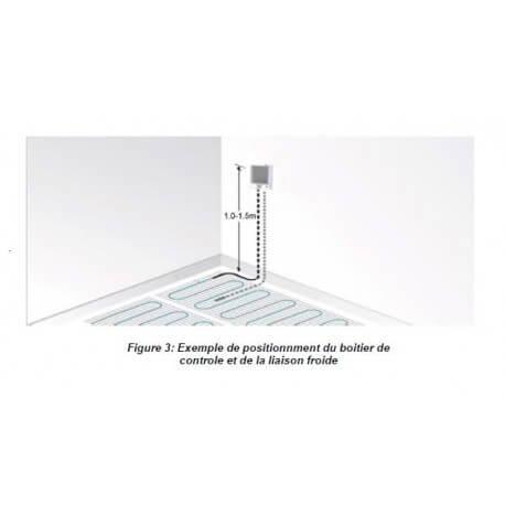 Plancher chauffant electrique 7 m2 pour carrelage ou chape valstorm 150 w / m2 230 v_4