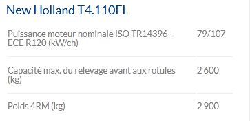 T4.110FL Bassotto - Tracteur agricole New Holland - 107 ch, idéal pour vergers et terrains irréguliers_4