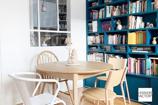 Verrière style Mondrian sur mesure : la verrière design déstructurée_4