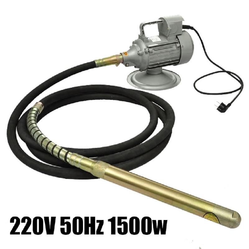 Vidaxl vibrateur à moteur à béton 220 v 50 hz 1500 w tuyau de 6 m 140257_4