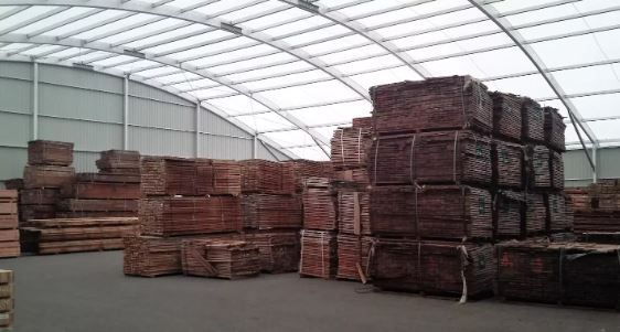 Bâtiment ou auvent pour le stockage en vrac de matière première ou matériaux en grand volume - Neivalu Oxygen_4