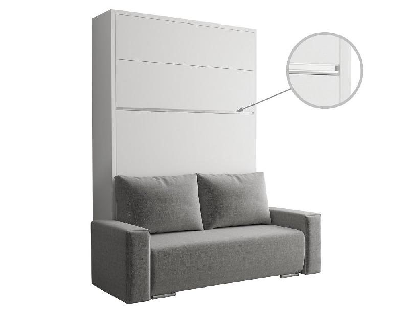 FALCON SOFA - Armoire lit escamotable avec canapé intégré - Couchage 140x200 cm - Tendance et haut de gamme_4