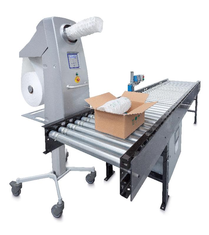 Papier froissé pour machine Chevron 3 - 252178 – 200 mm x 390 m - Kraft blanc_4