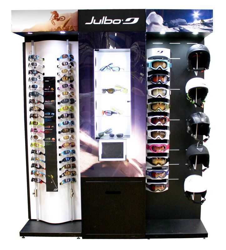 Support d'exposition esthétique pour lunettes de luxe