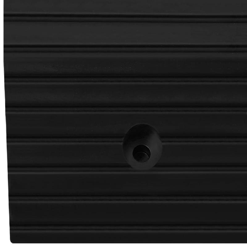 Vidaxl rampe de seuil de pont 49x40x8 cm caoutchouc 150976_4