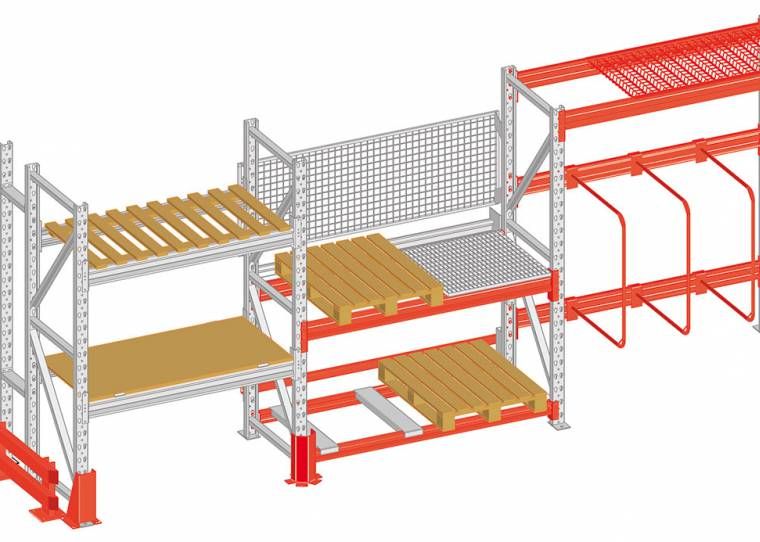 Mavipal 100 - Rack à palette et rayonnage en acier galvanisé à chaud - Mavipal_4