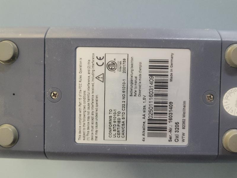 Oxymètre portable WTW OXI 3205_4