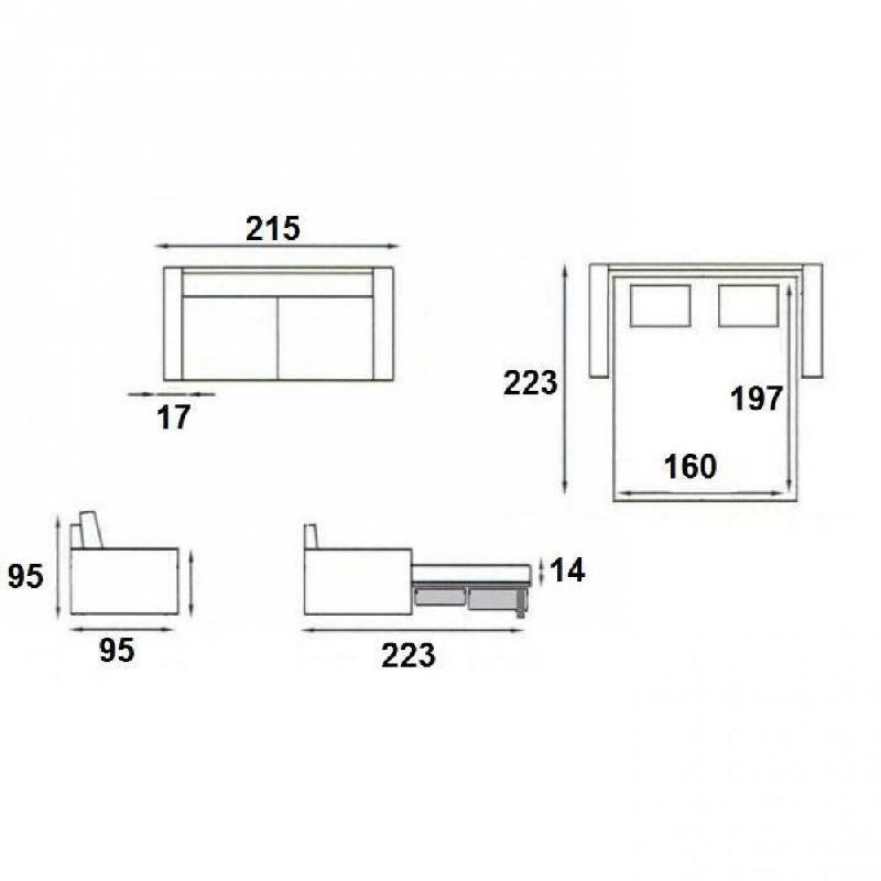 Canapé convertible express premium 160 cm - sommier lattes Renatonisi - matelas Bultex - velours turquoise_4