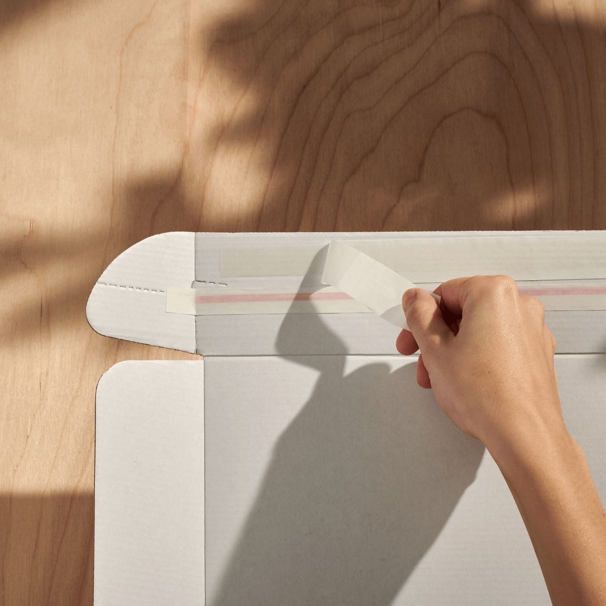 Boîte postale en carton - Packhelp SA - personnalisable, réutilisable, 37 x 29 x 7 cm, 3 couches de carton ondulé_4