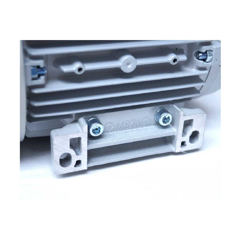 Moteur électrique monophasé 220V - 0,37kW - 3000tr/min - Bride B3 à pattes - ALMO CML71A2_4