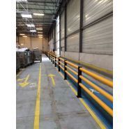 Barrière de protection flexible indutrielle déformable - pedestrian barrier_4