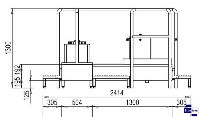 Lave-semelles et lave-bottes à passage continu ECO_4