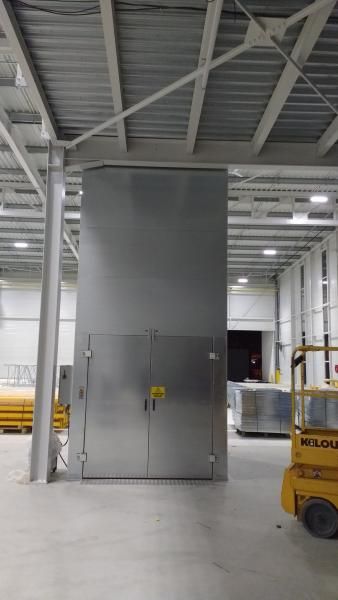 Monte-charges industriels Hamon - charge de 1000 kg à 1500 kg - dimensions jusqu'à 4000x2200mm - élévation max 12m_4