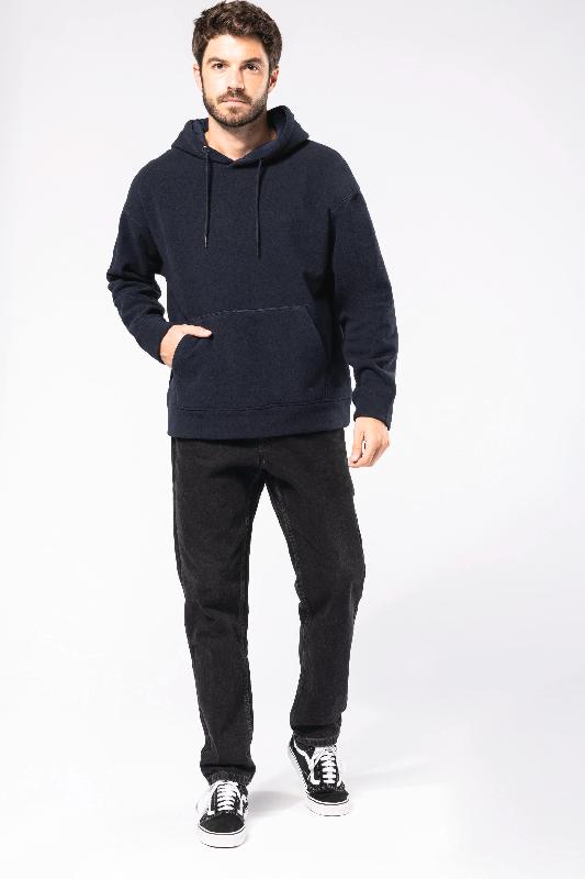 Sweat-shirt à capuche oversize unisexe en micropolaire recyclée - Kariban - Réf: K949_4