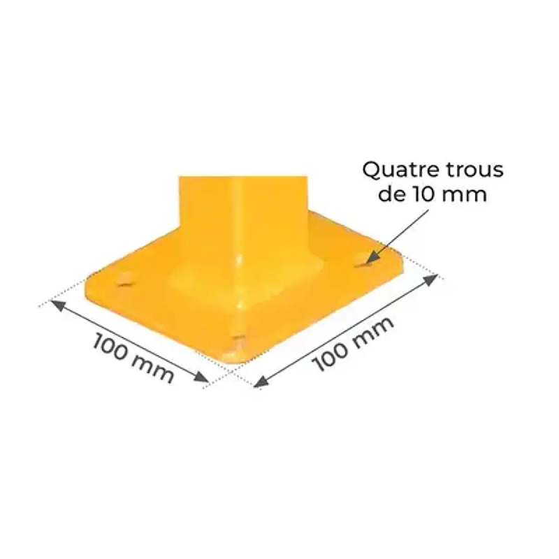 Barrière écluse basculante BEB2800 2800 mm_4