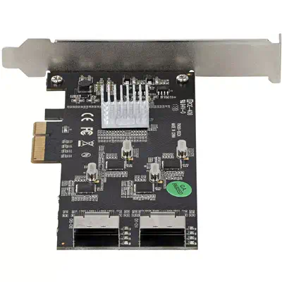 Carte Contrôleur SATA PCIe 8 ports - Carte Extension SATA PCI Express 6Gbps avec 4 Contrôleurs Hôte_4
