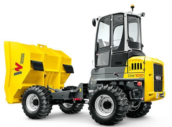 Dw100 dumper sur pneu - wacker neuson - 10000 kg_4