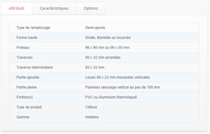 Clôture Sautet - Maine Clôtures - Semi-ajourée - Forme droite, bombée ou incurvée - Garantie 5 ans_4