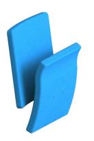 Fauteuil  d'amphithéâtre à piétement central en acier avec assise rabattable - REEVES._4