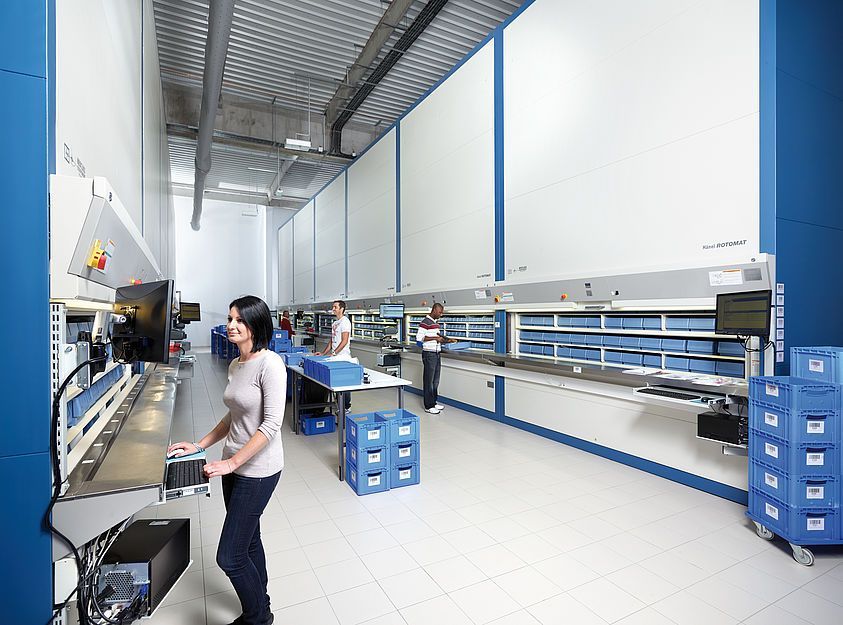 Stockeur automatisé Hänel Rotomat® pour une gestion optimale