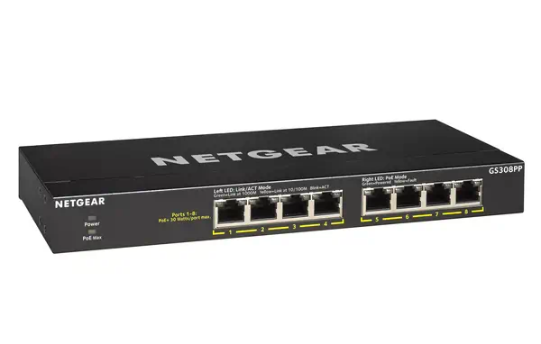 NETGEAR GS308PP Non-géré Gigabit Ethernet (10/100/1000) Connexion Ethernet, supportant l'alimentatio_4