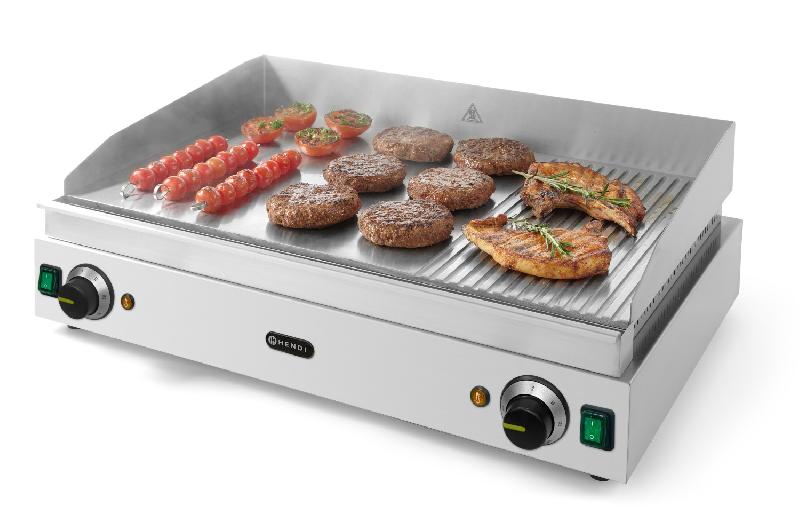 Grill Profi Line 2/3 lisse 1/3 rainuré 688x410mm HENDI_4