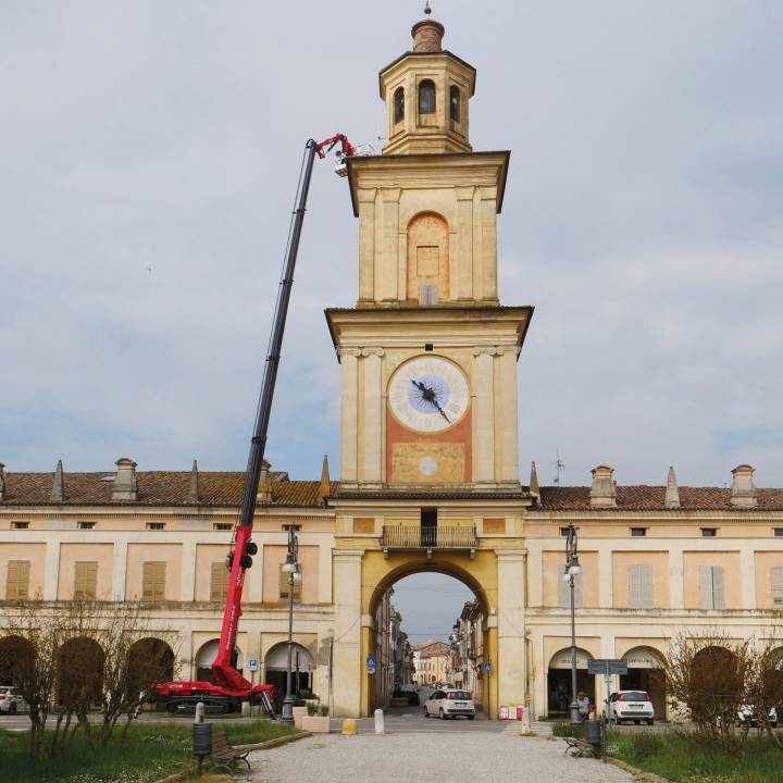 Nacelle araignée sur chenille sécuritaire et stable en hauteur avec une hauteur de travail de 38.64m - spider 39 t_4
