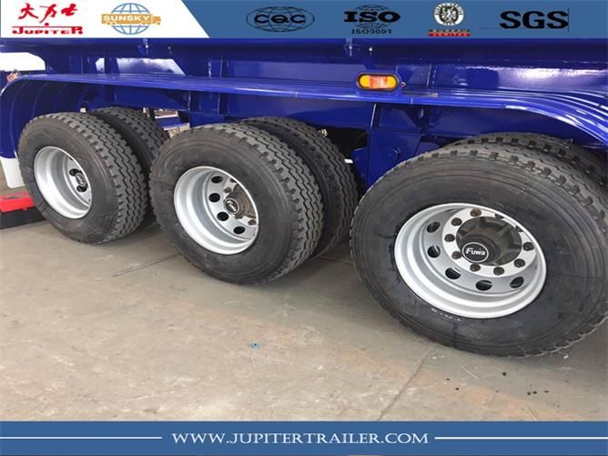 Ss9400gryx - Remorque citerne 3 essieux - Xiamen Sunsky Trailer Co., Ltd - Capacité 40 000 L - Matériaux personnalisables_4