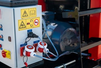 Mini concasseur à mâchoires de 500 mm x 250 mm à entrainement électrique - 5000ES RED RHINO_4