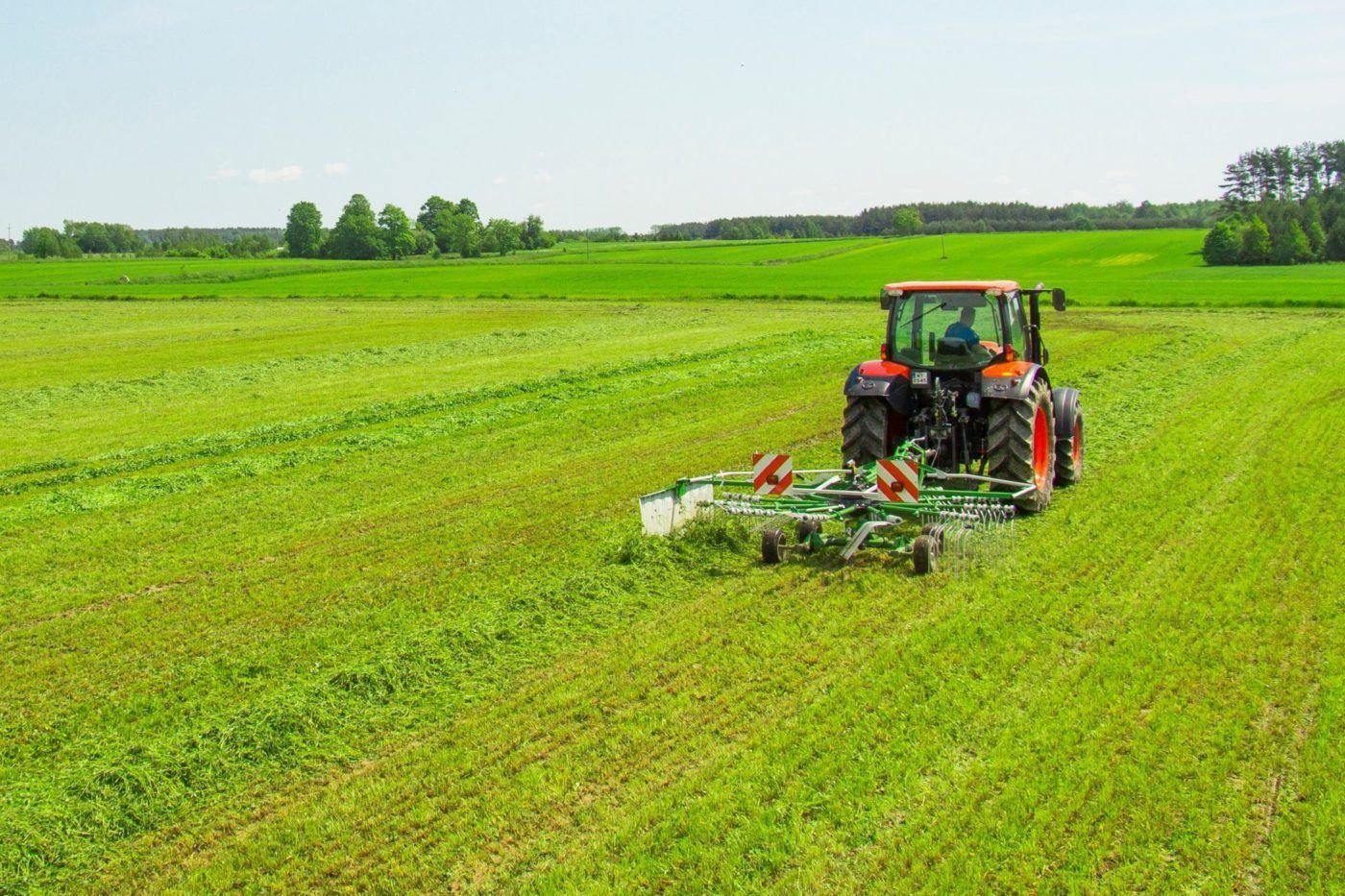 Uno 410 - Giro andaineur 1 rotor traîné Samasz - 4,10 m de largeur de travail_4