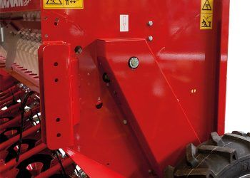 Semoir agricole combiné avec système à cames à bain d'huile