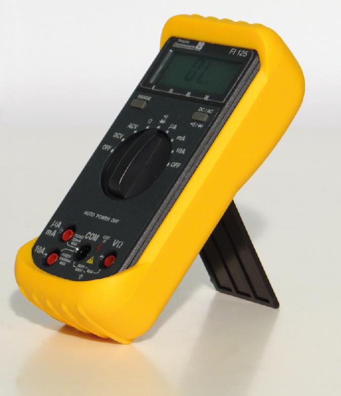 FI125 - Multimètre numérique portable RMS 3 200 points - Mesure tension, résistance, courant - Protection 600V CAT III_4