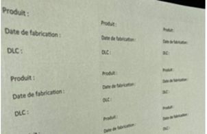 Étiquette hydrosoluble pour verre - identification temporaire, sécurité alimentaire, personnalisable_4