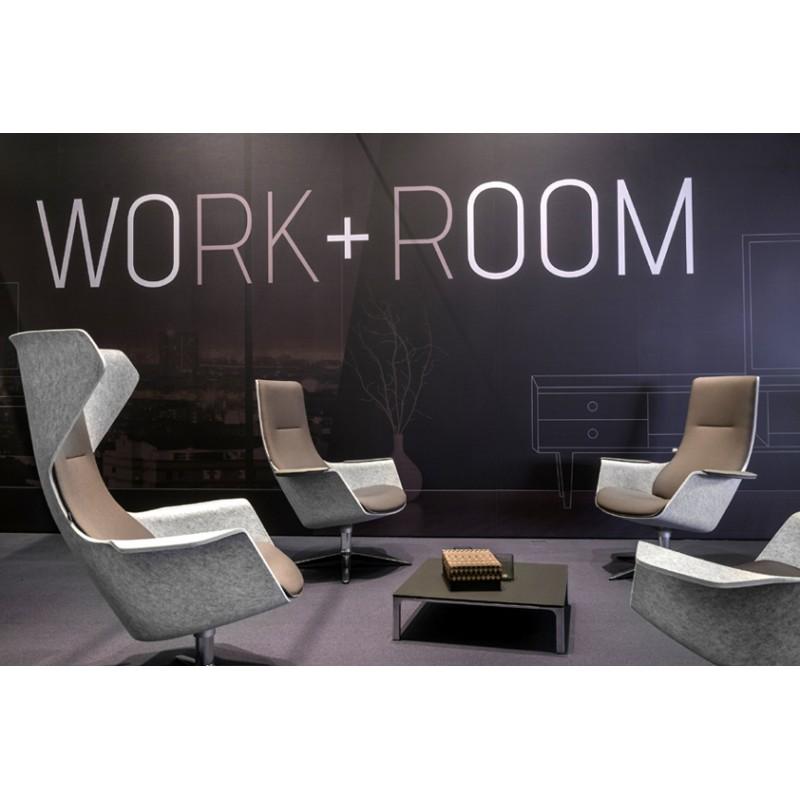 Siège Klöber Woom adapté pour home office et relaxation