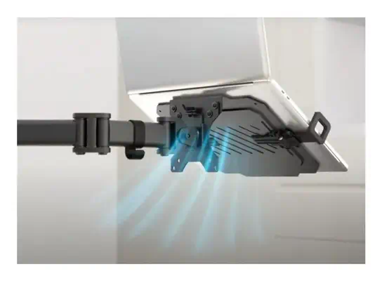 MCL MS3B99ASPCEU1709N Support de livres Supports de Laptop Noir 43,2 cm (17