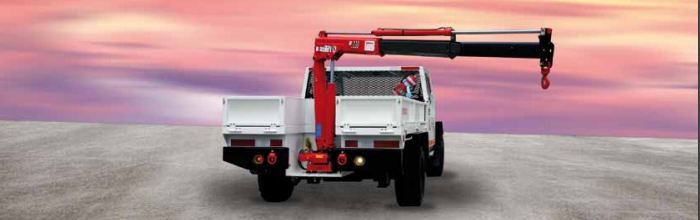 Ml 230.2, grue polyvalente pour levage jusqu'à 22 kNm