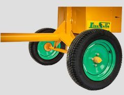 Bétonnière tractable S 500 type S 08 - Lino Sella - capacité cuve 500L - moteur électrique, essence ou diesel_4