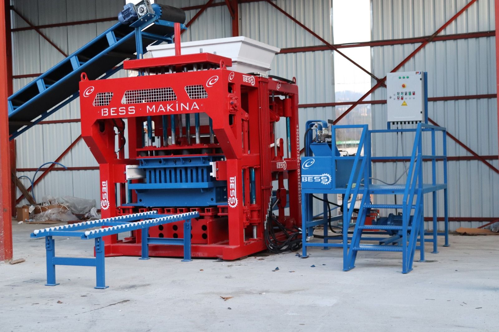 Machine à briquettes semi-automatique PRS-400 - Haute qualité Beyazlı - Production de 4 000 briquettes en 8 heures_4