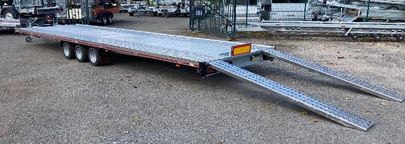 Remorque porte voiture-plateau - 9,00 X 2,10 M - 3500 KG - TA-NO TRIO STD 35.90_4