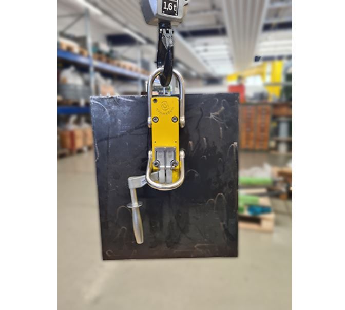 Aimant de levage - MLAY 1000 x 12 - Permanent à commande manuelle avec crochets pivotants_4