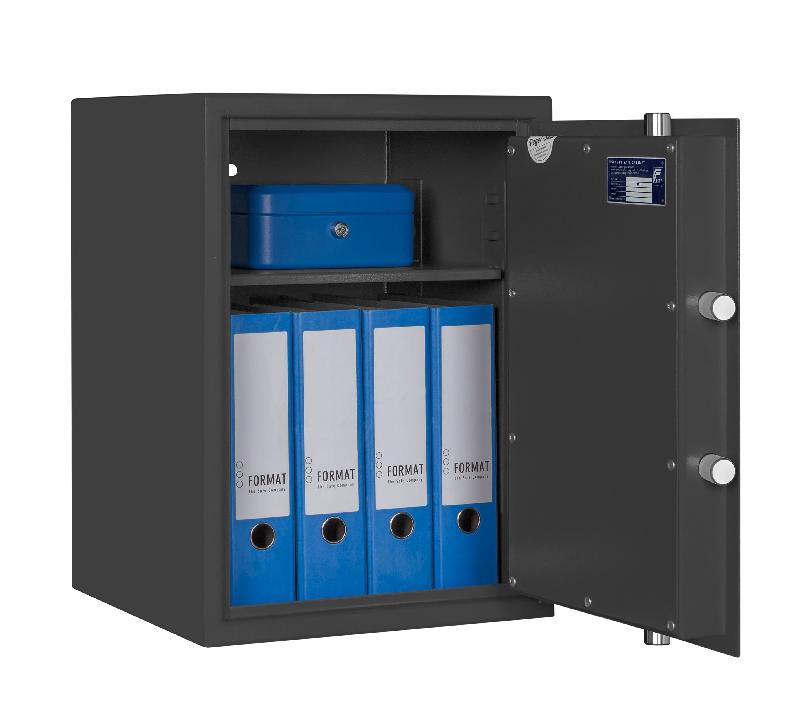 Coffre-fort armoire sécurisée FORMAT MT 3 - Niveau S1 (EN 14450) - Serrure à clé (standard)_4