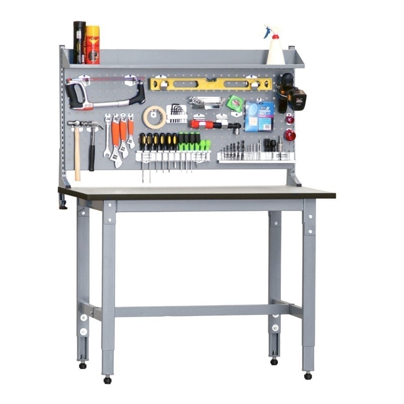 Établi pliable d'atelier Uniworks - Largeur 900 mm - Capacité 300 kg - Réglable en hauteur_4