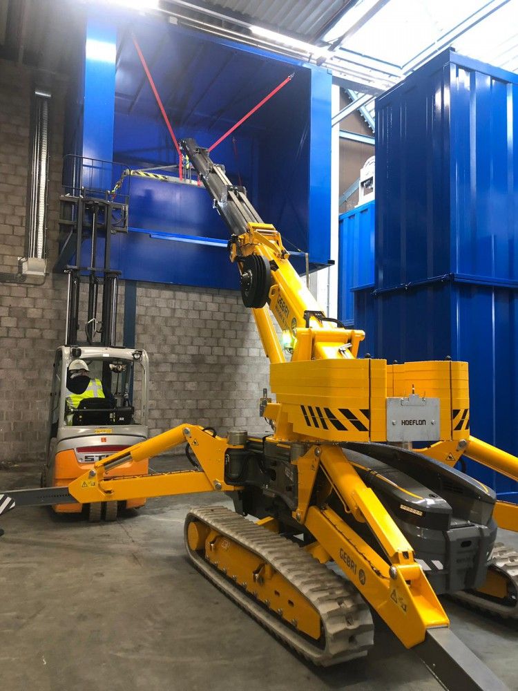 Hoeflon C30E - Mini Grue Électrique - 8700 kg - Hauteur de Levage 22 m_4