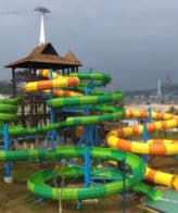 Toboggan ouvert à bouée - large choix de couleurs pour les glissières_4