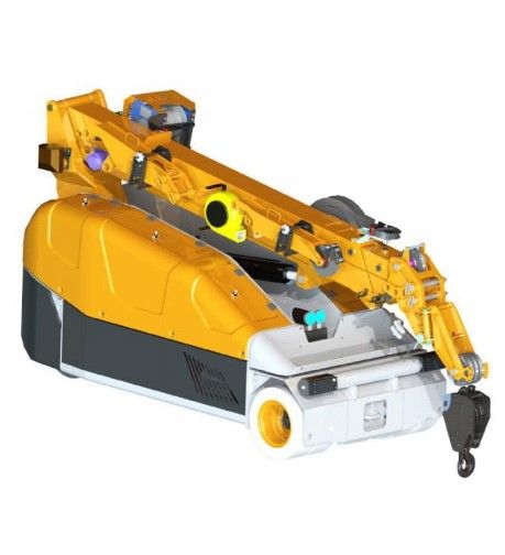MPK50 - Mini-grue Jekko - Radiocommandée - 5000 kg - Pick & Carry - Rotation brevetée_4