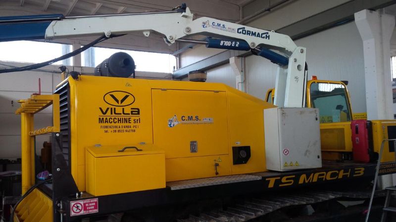 Serie 8700 E Grue Auxiliaire - Cormach - Pression 275 bar - Moment Statique 8730 daN/m_4