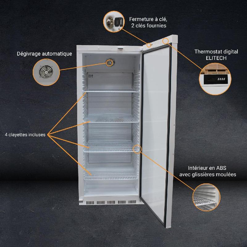 Armoire réfrigérée positive blanche - 420L | L2g - AW-RC600_4