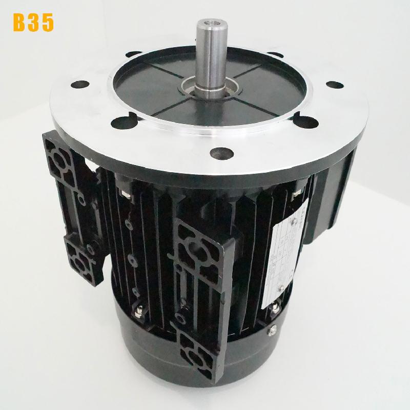 Moteur électrique 220v 0,18 kW 3000 tr/min - Double condensateur Cemer ML6312B35 - Bride B35 - IP55_4
