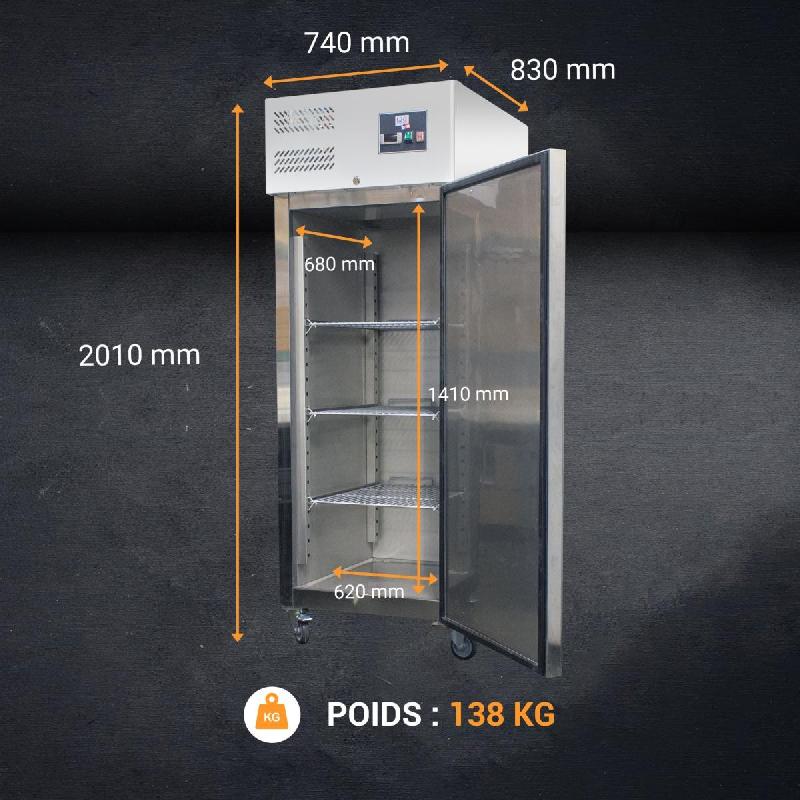 Armoire congélateur inox 650 litres GN 2/1 - 1 porte | L2g - GN650BT_4