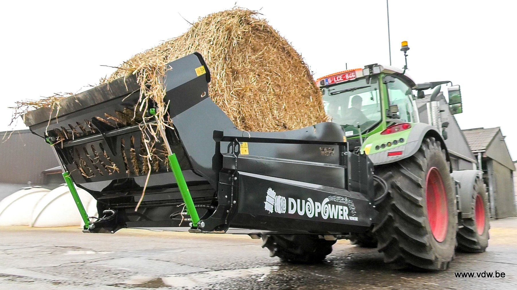 Duo pailleuse agricole - vdw - 840 kg	/ 1 190 kg_4